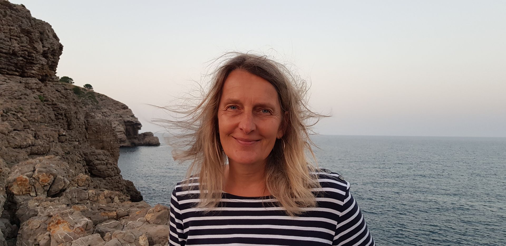 Kerstin Bonke am Meer